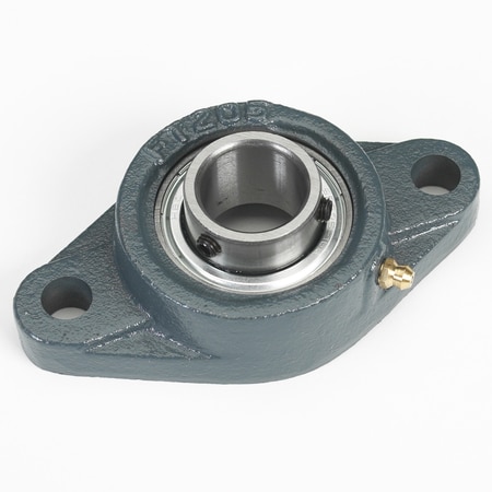 CLESCO 3/4 In Bore-Set Screw Type Mounted Ball Bearing - Flange, F2Cm-Bs-075 F2CM-BS-075